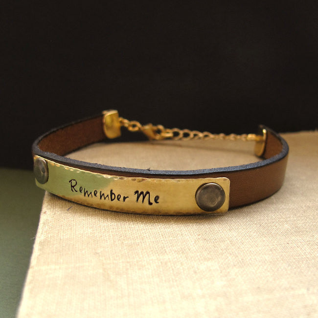 Custom ID Wristband - Personalized Birthday Gift for Men