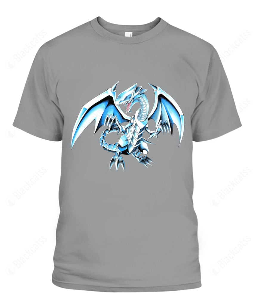 Blue Eyes White Dragon Yu Gi Graphic Apparel - Unisex Classic Fit T-Shirt