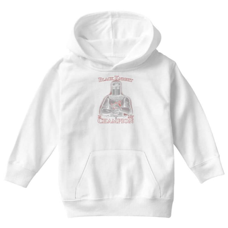 Black Knight Is My Champion Youth Hoodie