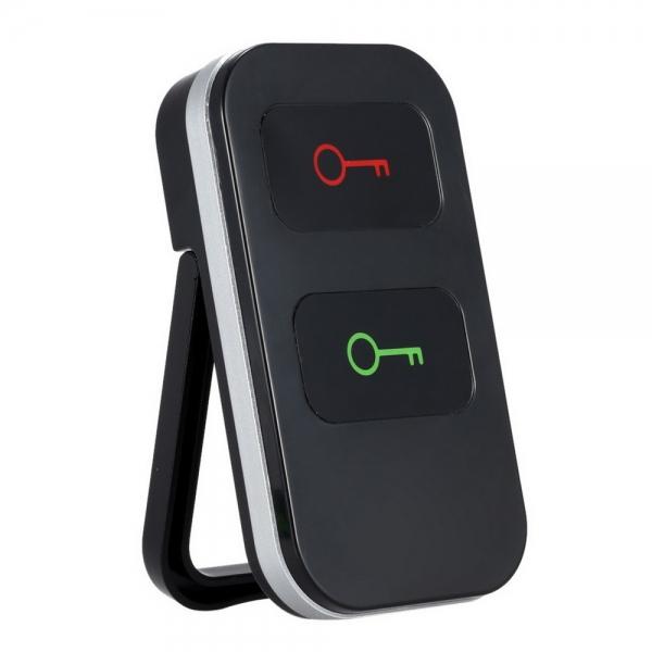 RF Wireless Anti-lost Electronic Key Finder Set with Remote Control Alarm Locator (1 Transmitter & 2 Receivers)