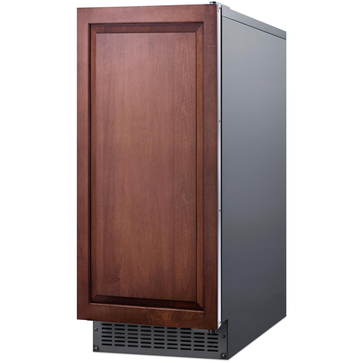 Summit Commercial 62 Lb. 15-Inch Outdoor Rated Clear Ice Maker With Drain Pump