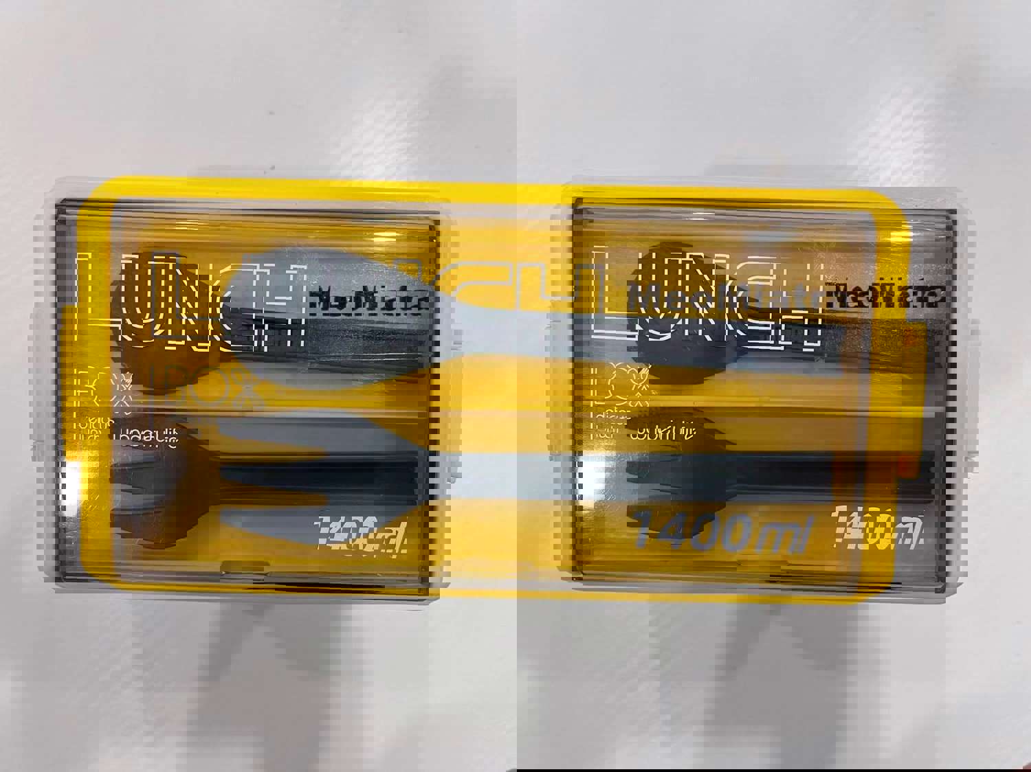 Meomiatra Stainless Steel Leakproof Bento Lunch Box with 4 Compartments for Kids, School, Work, and Travel