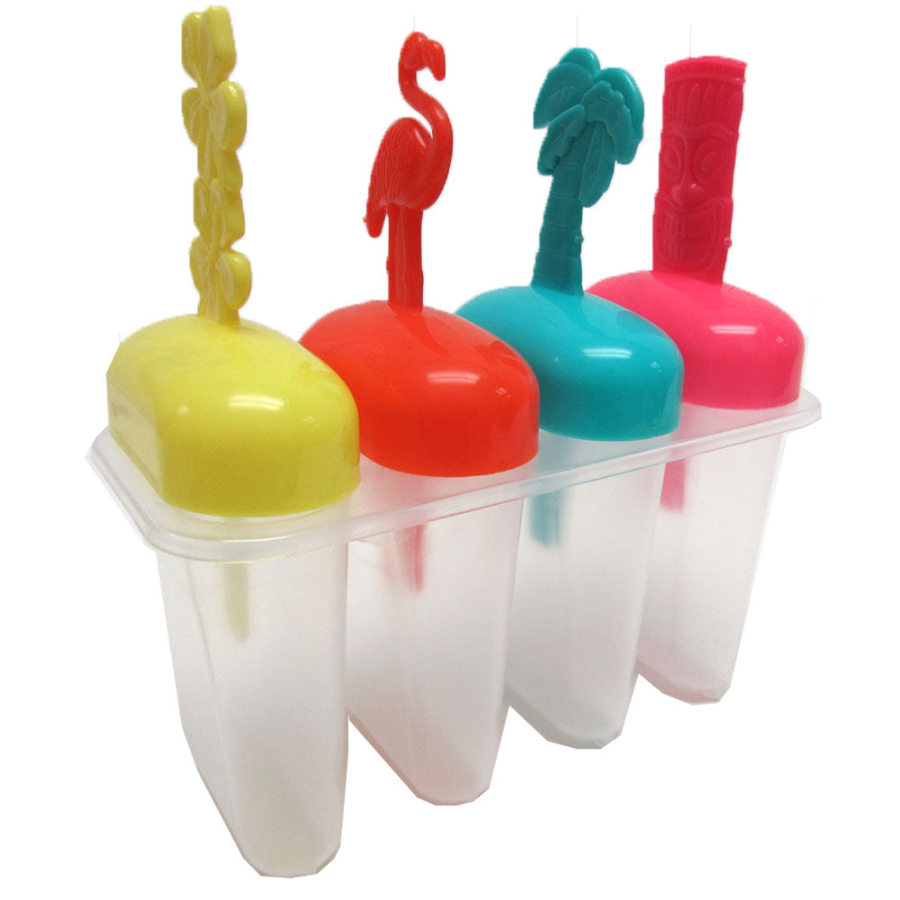 2 Packs Freezer Popsicle Molds - DIY Ice Cream & Frozen Yogurt Treat Maker