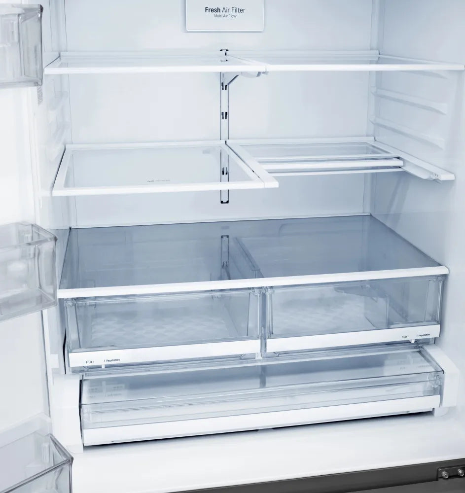LG - 29 cu. ft. 4-Door French Door Refrigerator with External Water Dispenser and Ice Maker