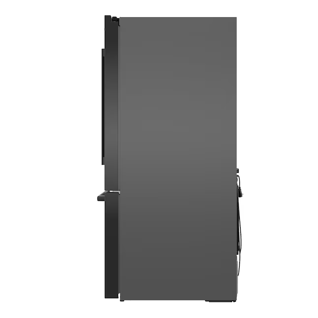 Bosch 500 Series 26-cu ft French Door Refrigerator with Ice Maker (Black Stainless Steel)
