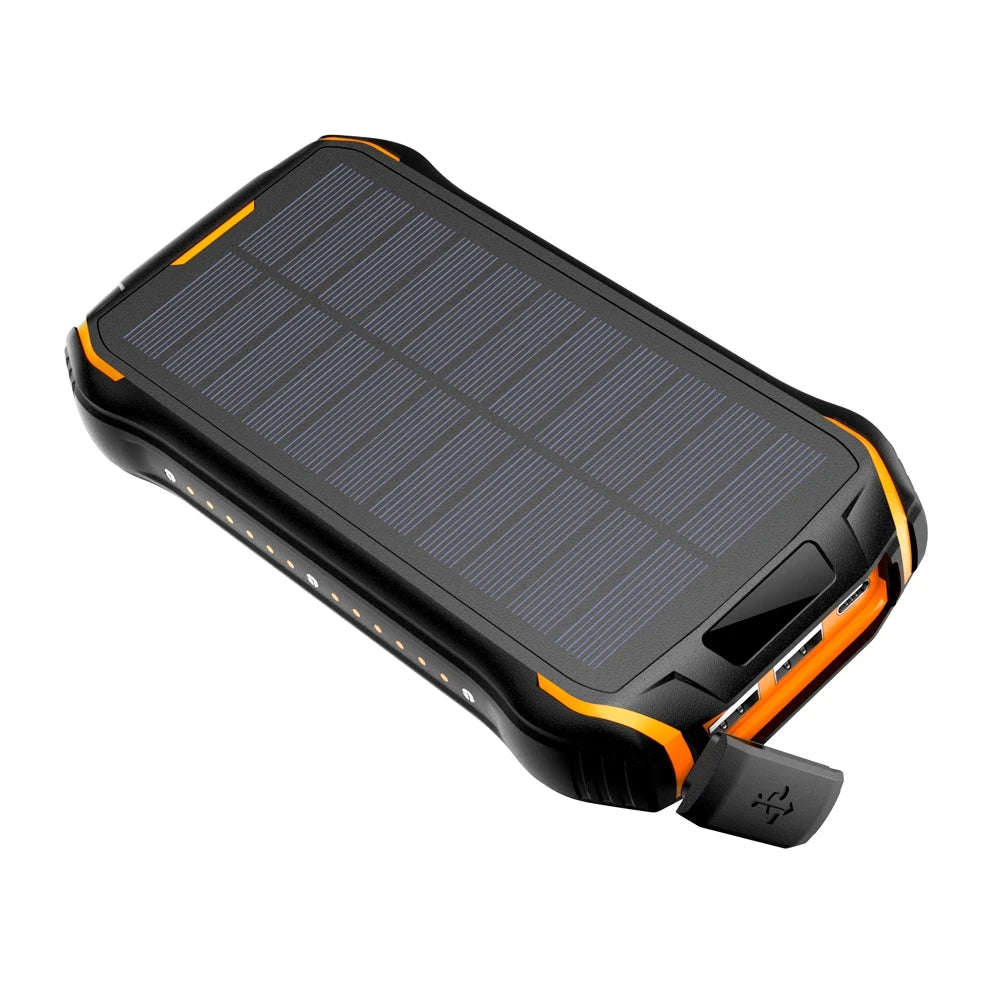 26800mAh Wireless Solar Charger - Portable Large Capacity Solar Power Bank