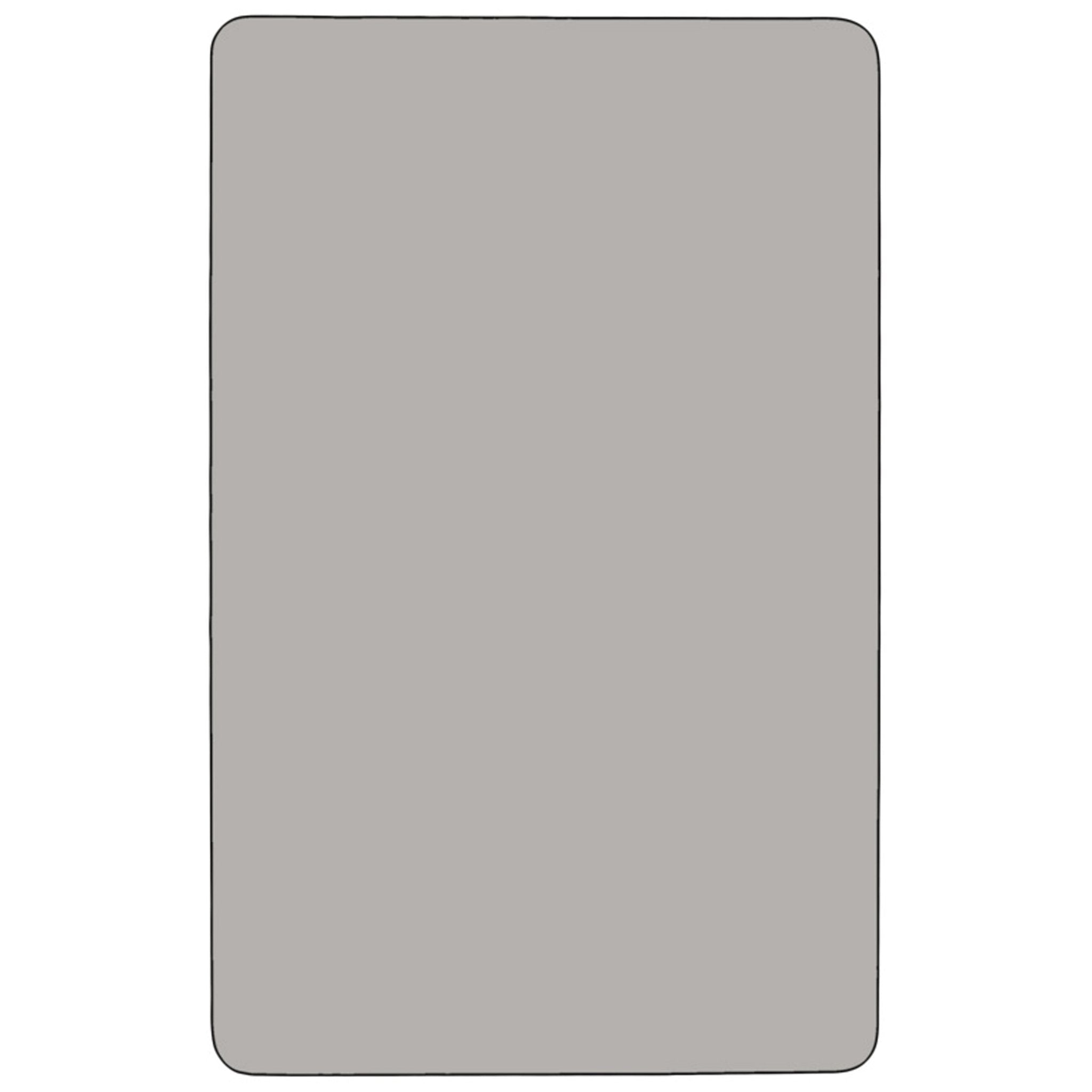 Wren Mobile 36W x 72L Rectangular HP Laminate Activity Table - Standard Height Adjustable Legs