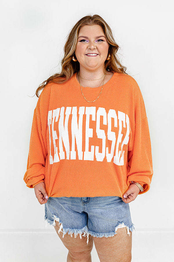 Tennessee State Pride Sweatshirt Curves