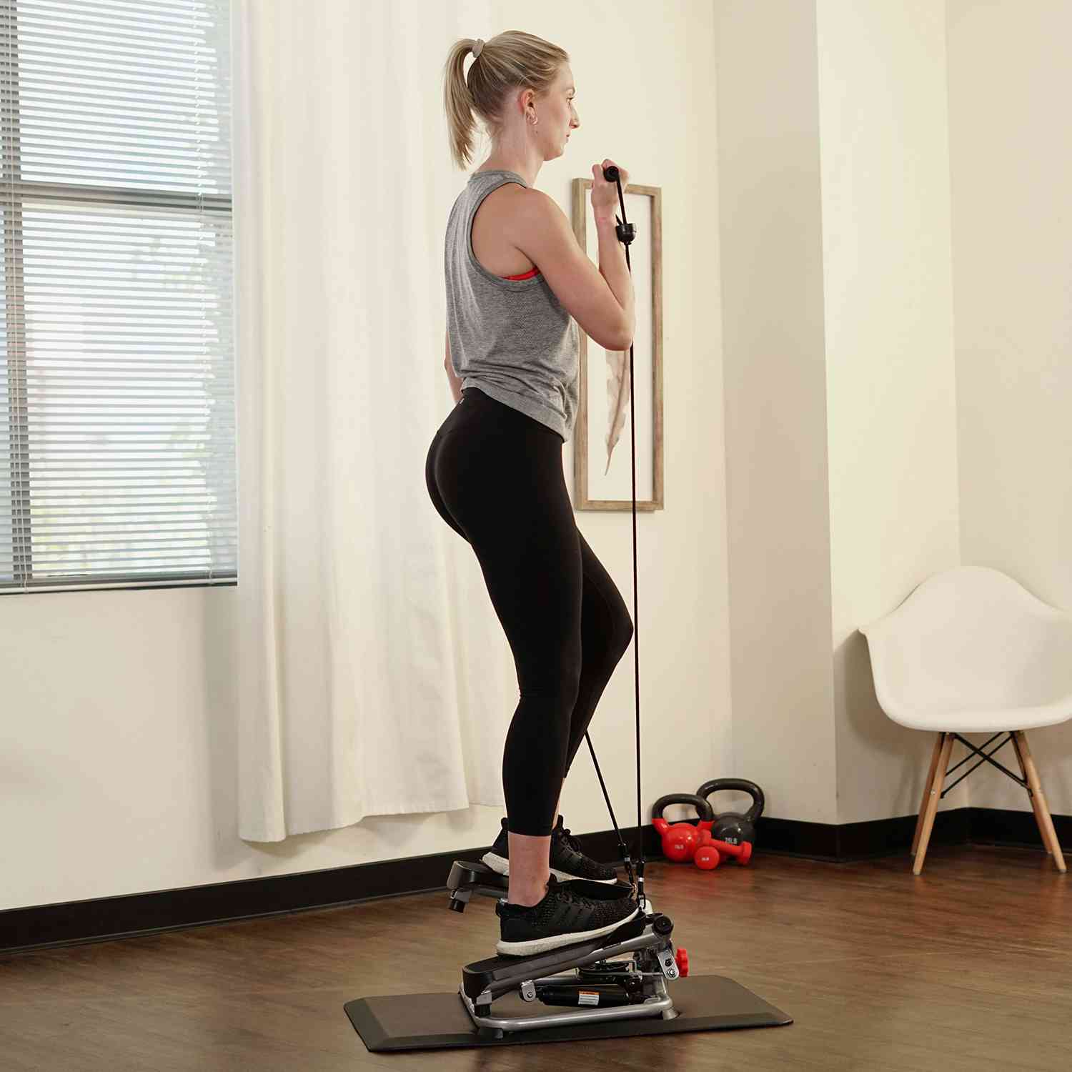 Sunny Health & Fitness Total Body Advanced Stepper Machine