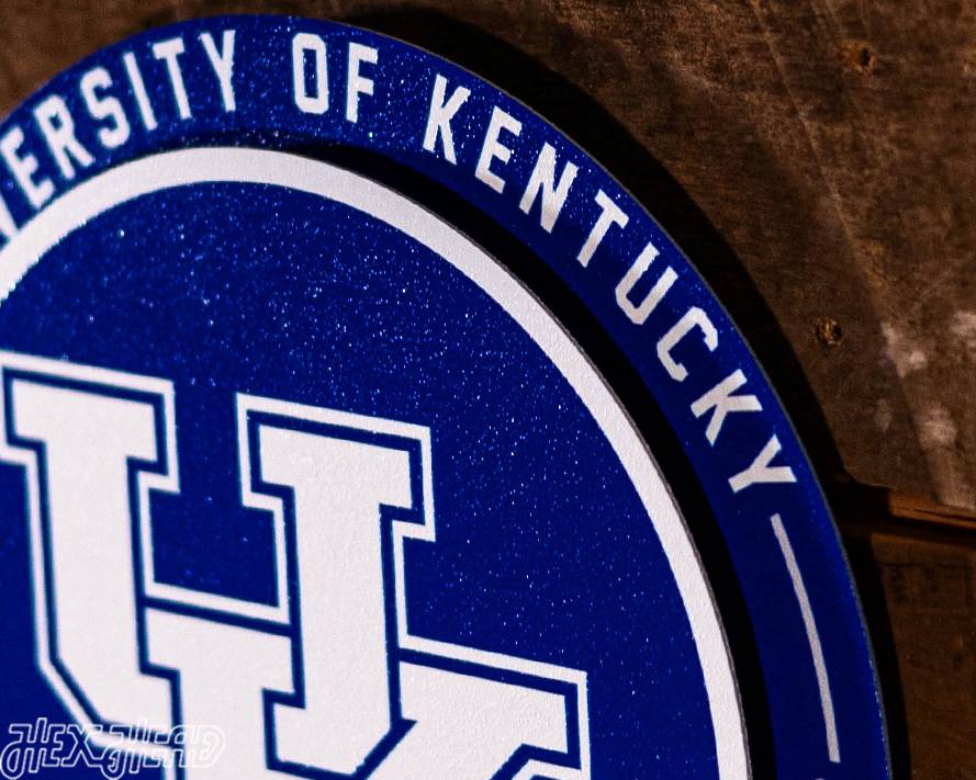 Kentucky Wildcats Double Play On the Shelf or on the Wall Art