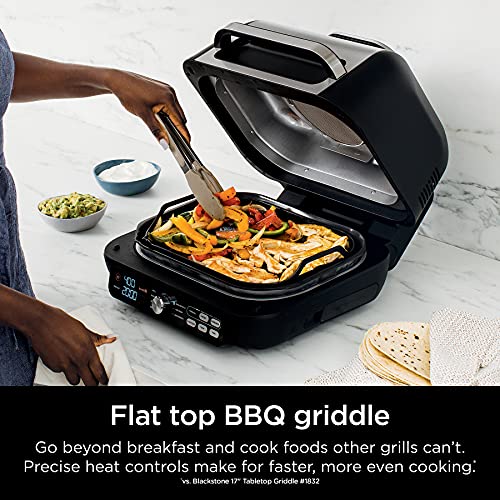 Ninja IG651 Foodi Smart XL Pro 7-in-1 Indoor Grill/Griddle Combo with Smart Thermometer
