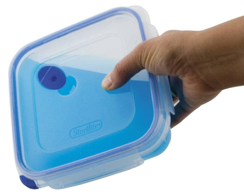 Sterilite 5.7 Cup Rectangular Food Storage Container with Airtight Seal