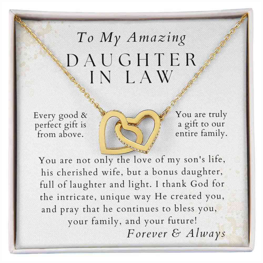 Laughter and Light - Gift for Daughter in Law - From Mother in Law or Father in Law - Christmas Gifts, Wedding Present, Anniversary Gift