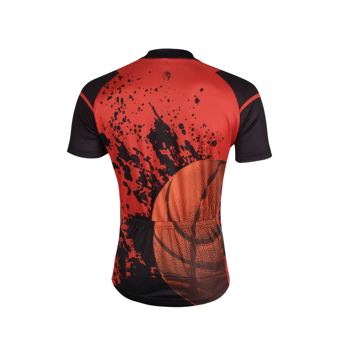 Ilpaladino Basketball Fan Sport Breathable Black&Red Jersey Men's Short-Sleeve Shirts