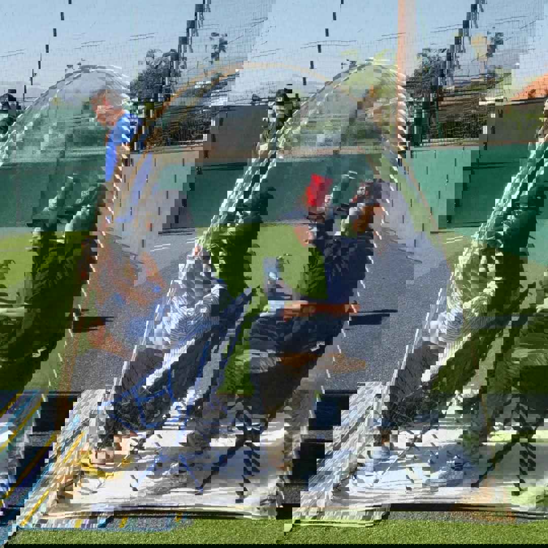 TopGold 4 Person Sports Tent - Portable Outdoor Shelter for Sports & Activities