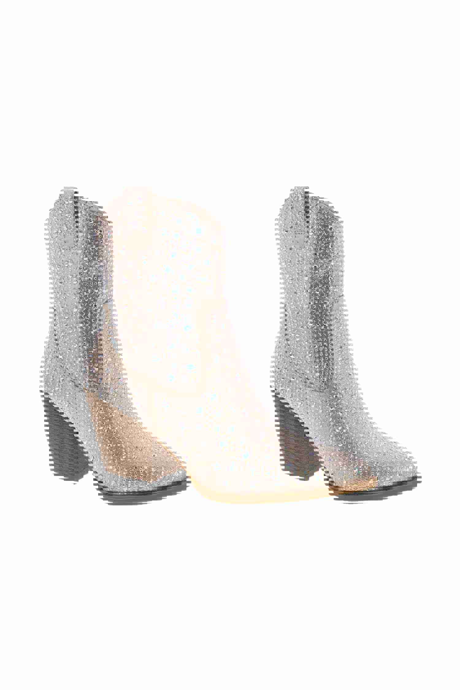 Take Me To Vegas Rhinestone Western Boots