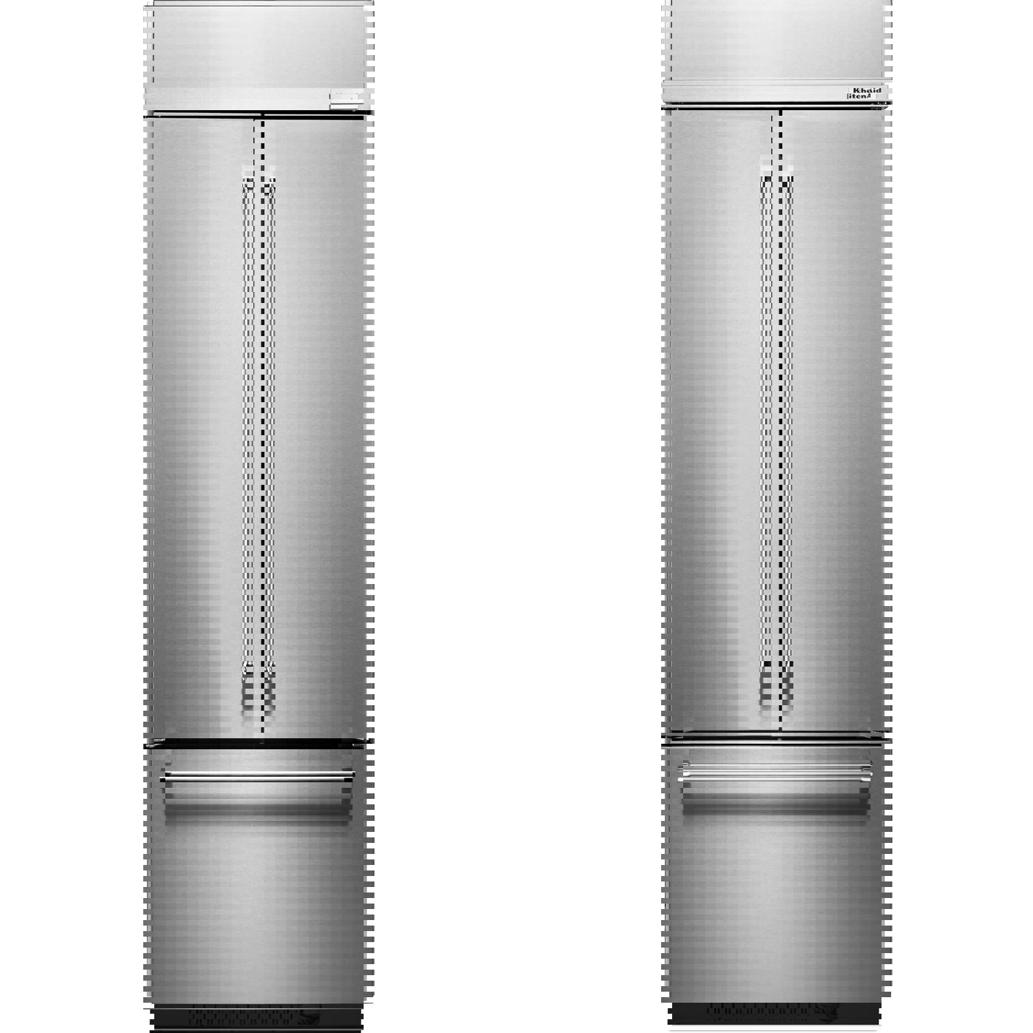 KitchenAid 36-inch, 20.8 cu.ft. Built-in French 3-Door Refrigerator with Internal Ice Maker KBFN506ESS