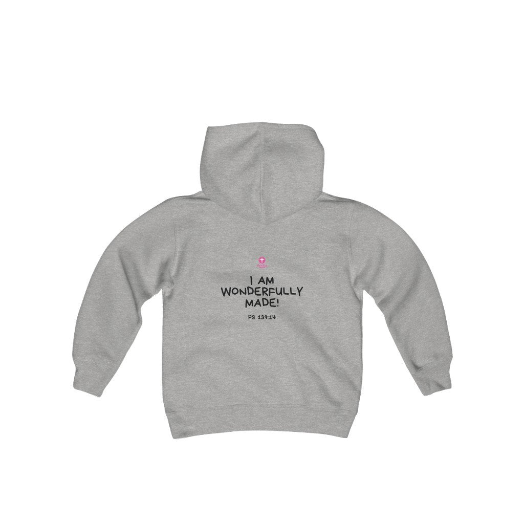 Awesome Human - Wonderfully Made Kids Heavy Blend Hoodie