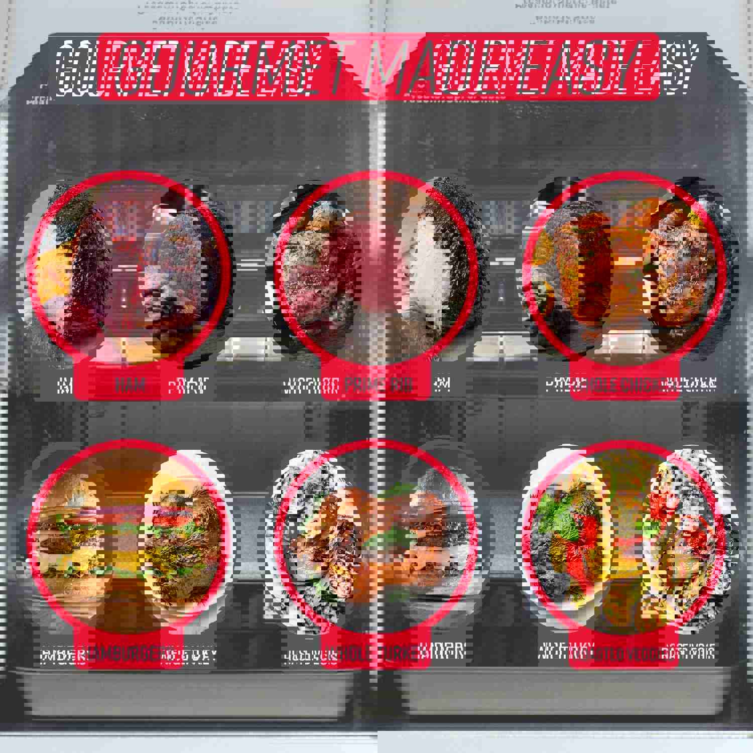 Ronco Platinum Digital Rotisserie Oven - Large Capacity for Perfect Roasting