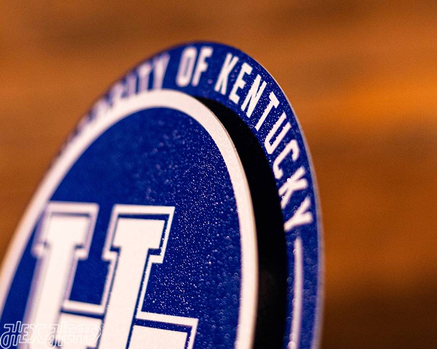 Kentucky Wildcats Double Play On the Shelf or on the Wall Art