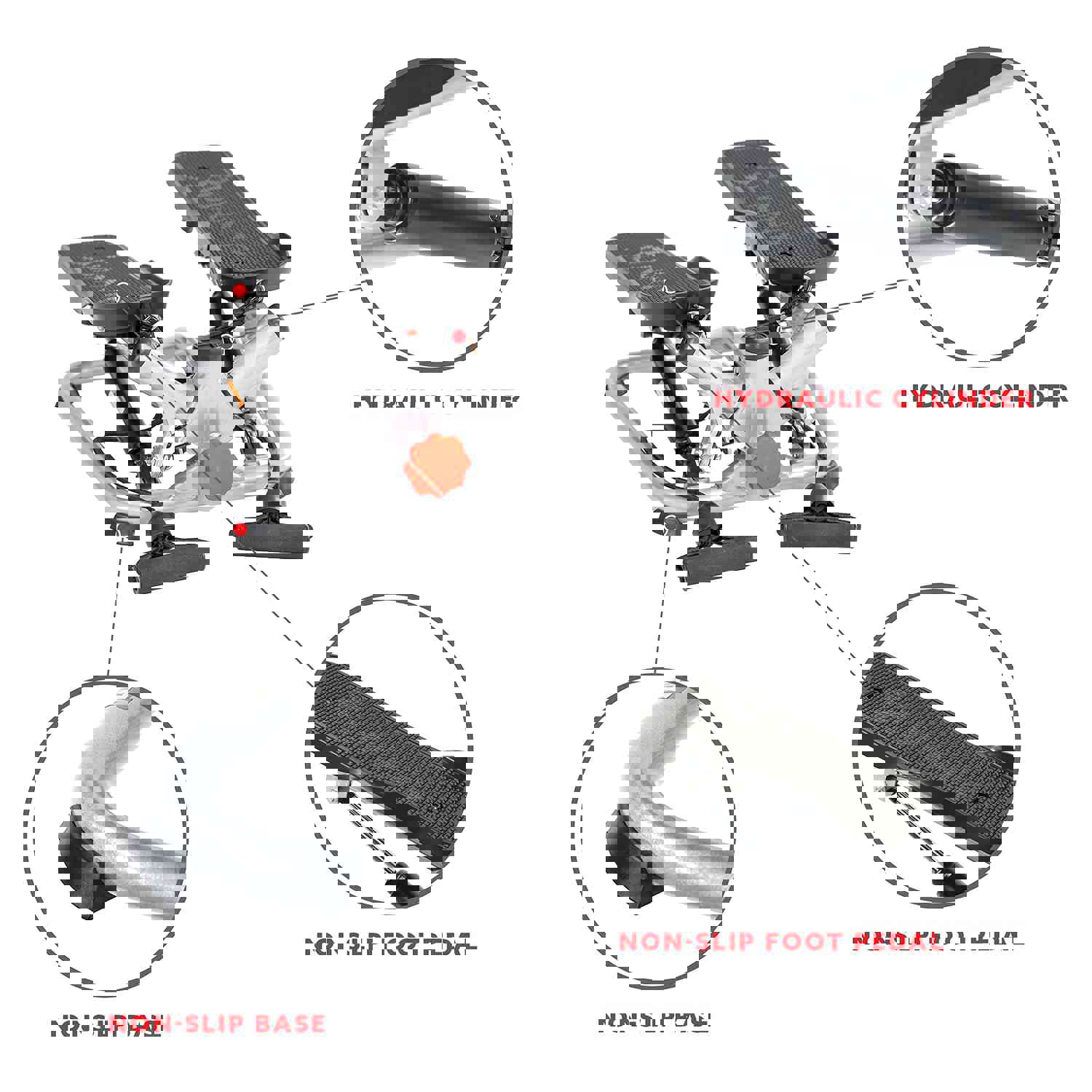Sunny Health & Fitness Total Body Advanced Stepper Machine