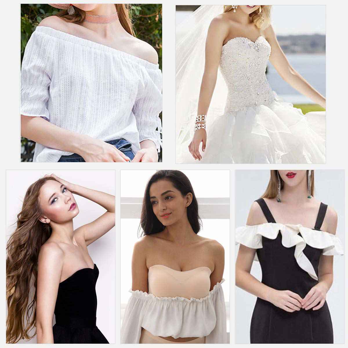 Bettybra® Women Push Up Bandeau Bra - Convertible Strapless No Wire Lift Up Bra (Buy One Get One Free)