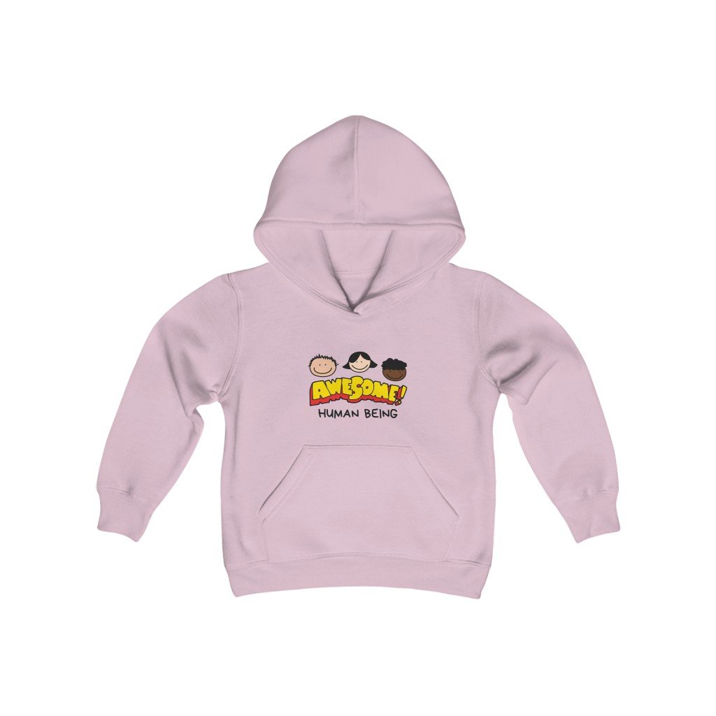 Awesome Human - Wonderfully Made Kids Heavy Blend Hoodie