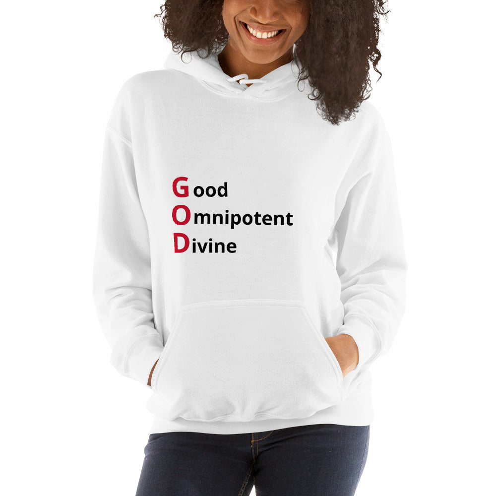 Faith Based Christian Unisex Hooded Sweatshirt for Him or Her