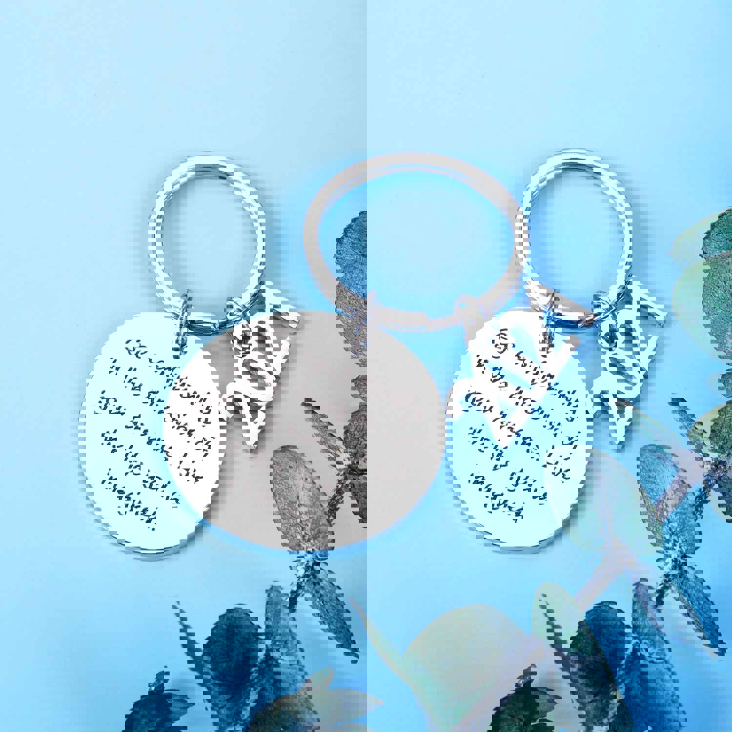 2021 Graduation Inspirational Keychain Gift for Seniors