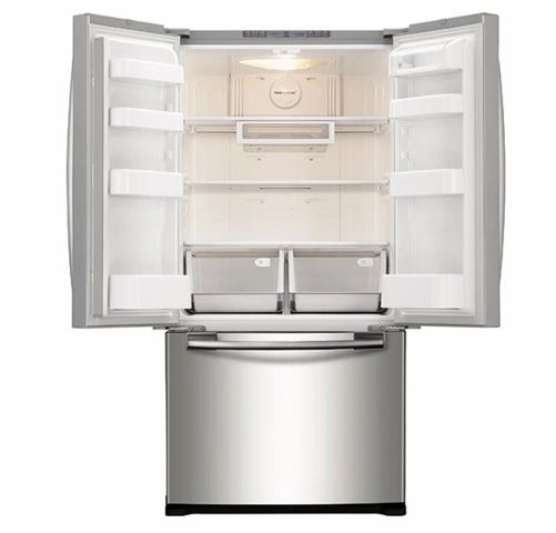 Samsung 17.5-cu ft Counter-depth French Door Refrigerator with Ice Maker (Stainless Steel)