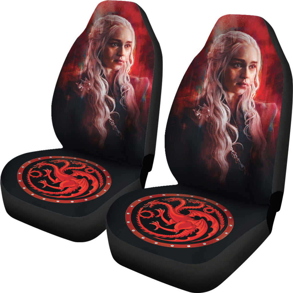 Daenerys Targaryen Game Of Thrones Car Seat Covers - Premium Custom Fit