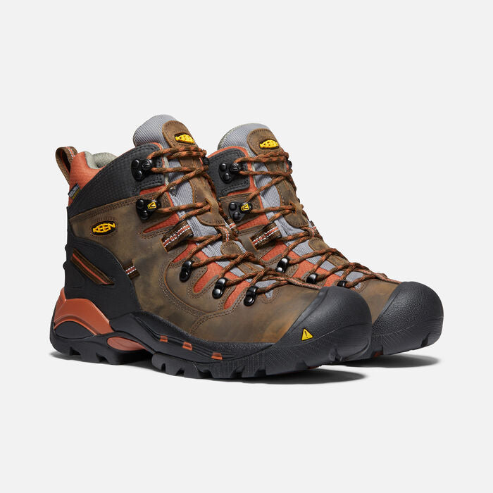KEEN UTILITY MENS PITTSBURGH 6 WATERPROOF SOFT TOE BOOT