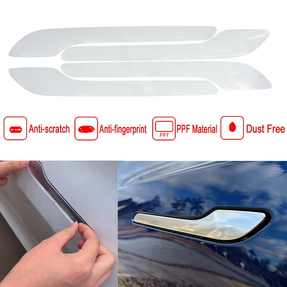 For Tesla Model 3 Car Door Handle Decal Anti Scratch Protection Strip