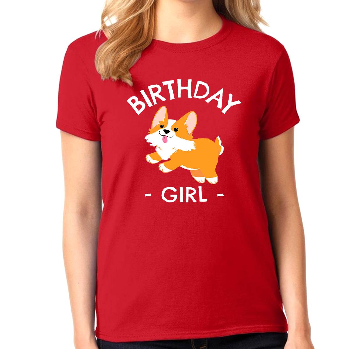 Cute Dog Birthday Shirt for Toddler Girls - Birthday Girl Gift