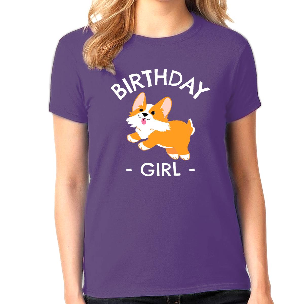 Cute Dog Birthday Shirt for Toddler Girls - Birthday Girl Gift