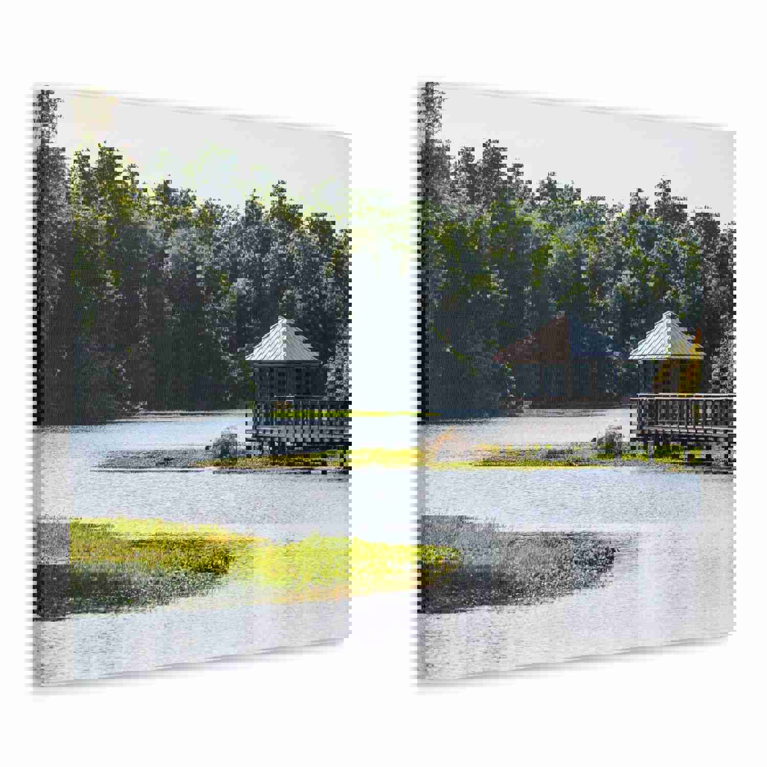 Prairie Lakes Park Canvas Wall Art for Home Decor Ready-to-Hang