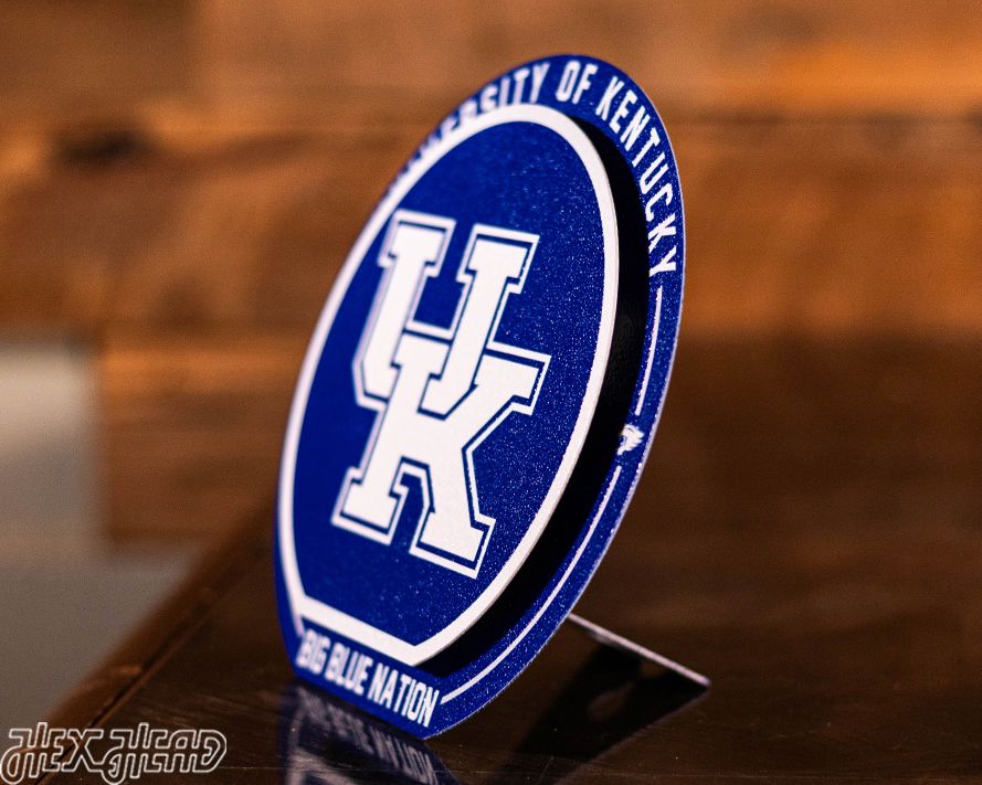 Kentucky Wildcats Double Play On the Shelf or on the Wall Art
