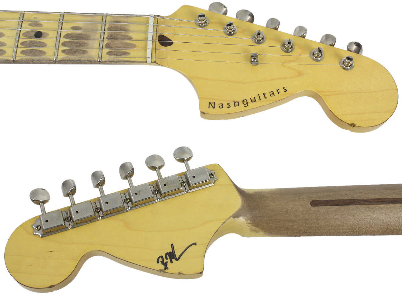 Nash T-72DLX Guitar, 3 Tone Sunburst, Medium Aging