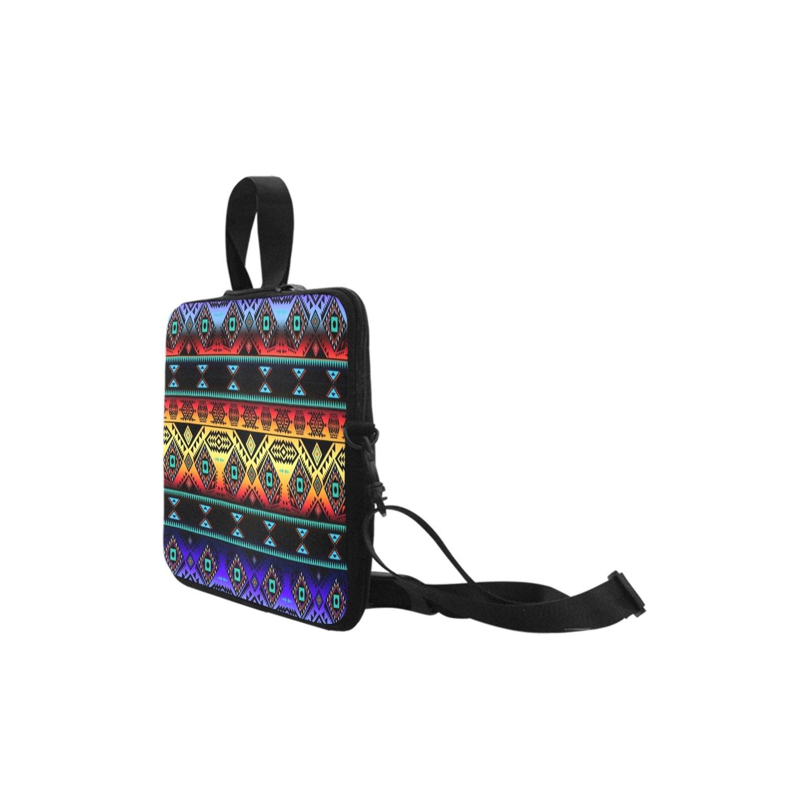 California Coast Sunset Laptop Handbags 10 - Lightweight Neoprene with Double Zipper