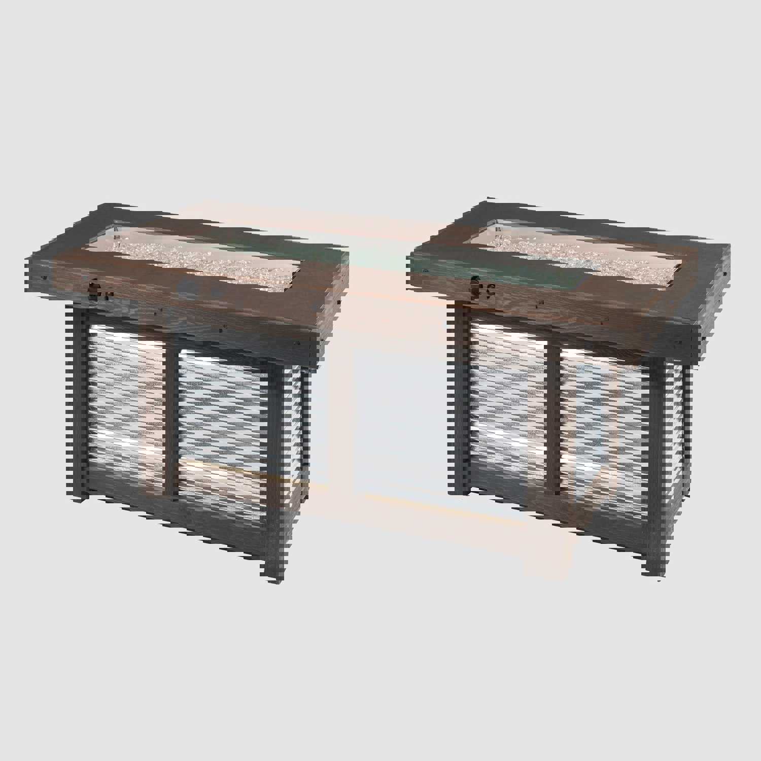 Denali Brew Linear Gas Fire Pit Table