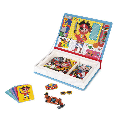 MAGNETIBOOK BOYS COSTUMES - 36 Magnetic Educational Game