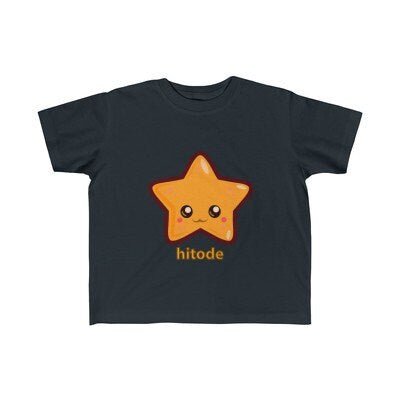 Cute Starfish Toddler T-Shirt - Kawaii Kids Clothing with Japanese Food Design