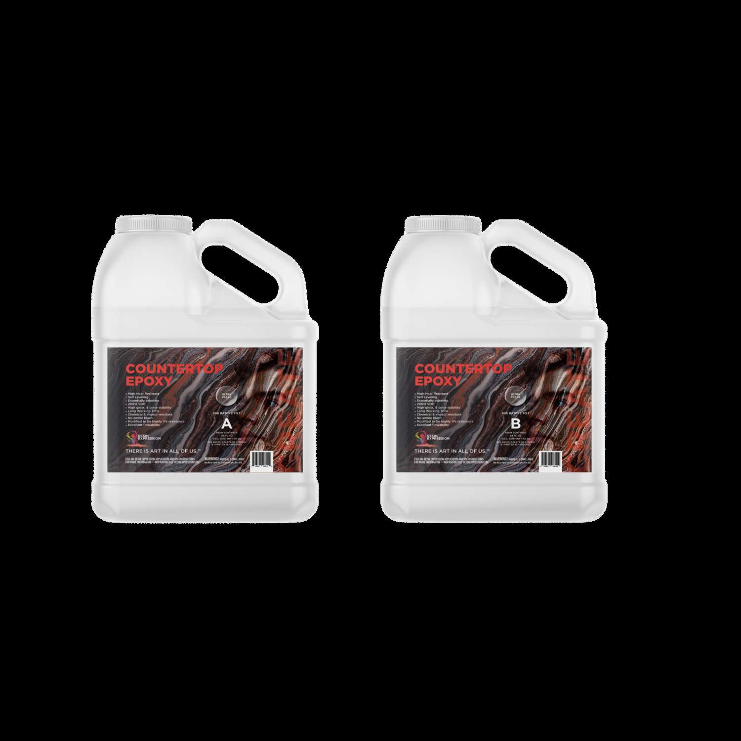 WINE RED ALLOY Resin Countertop System