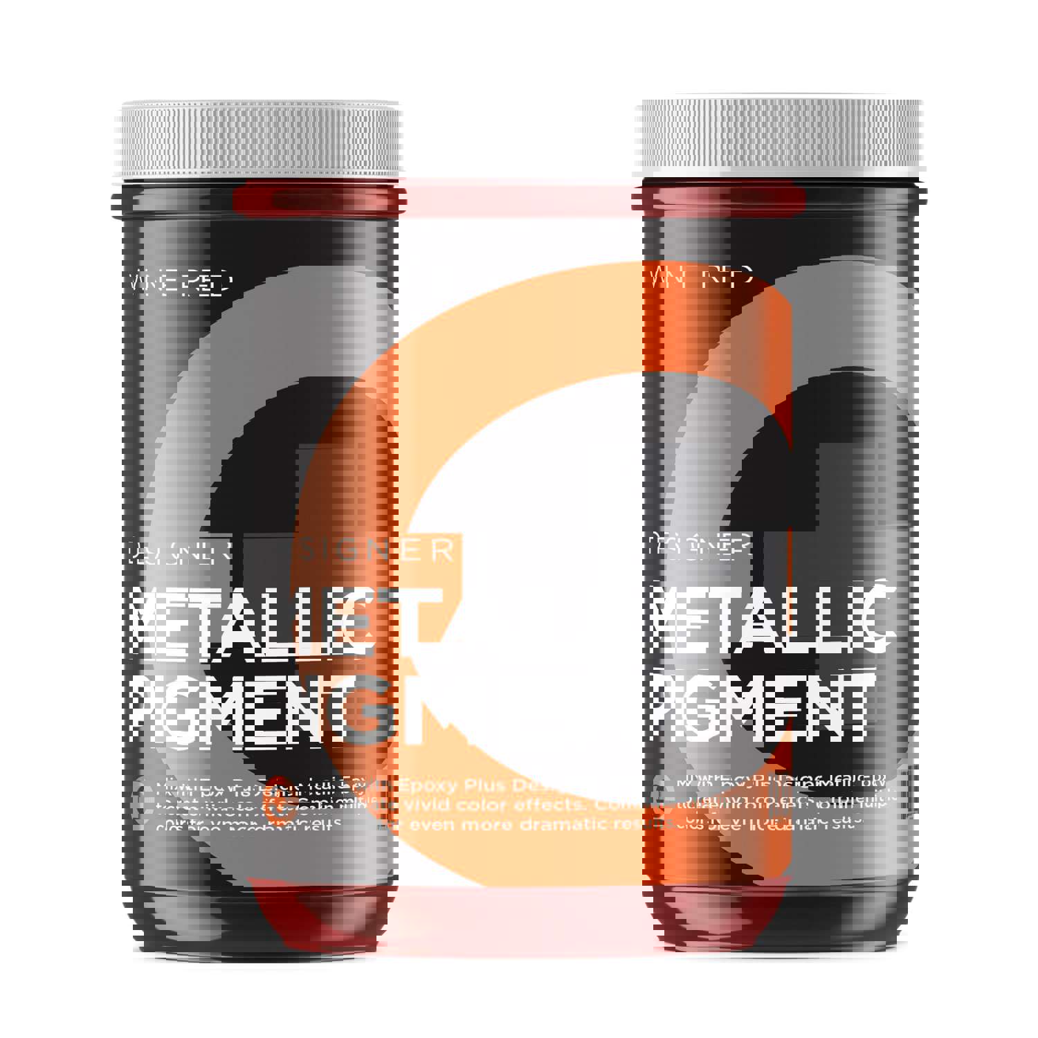 WINE RED ALLOY Resin Countertop System