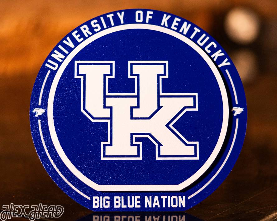 Kentucky Wildcats Double Play On the Shelf or on the Wall Art