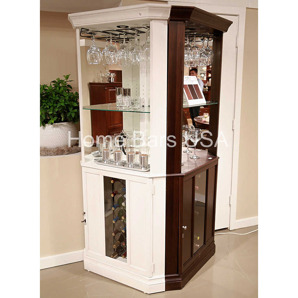 Howard Miller Piedmont V Corner Wine & Bar Cabinet 690046
