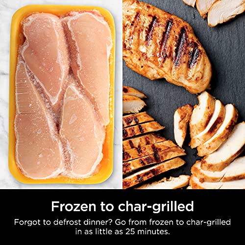 Ninja IG651 Foodi Smart XL Pro 7-in-1 Indoor Grill/Griddle Combo with Smart Thermometer
