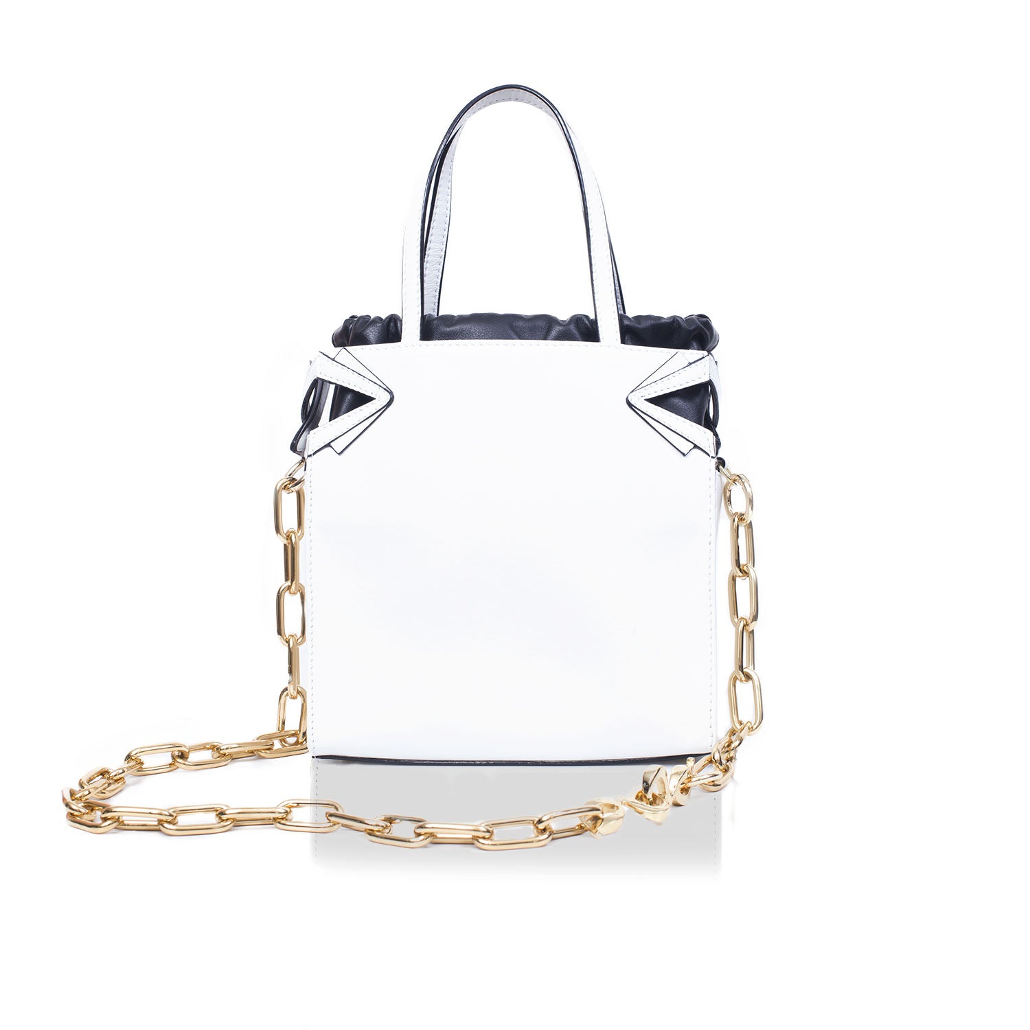 Heroine Tote - White/Black