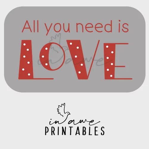 DIY Saint Valentine Treats for School - Printable Altoid Tin Craft Kit