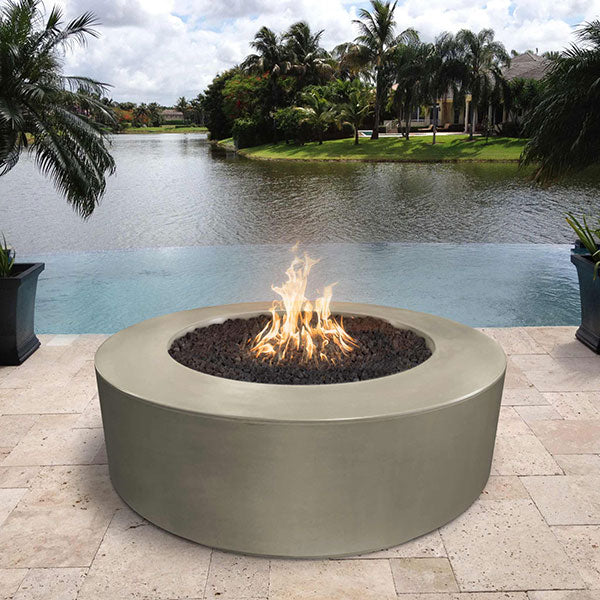 The Outdoor Plus 42 Occasional Height Florence Concrete Gas Fire Pit